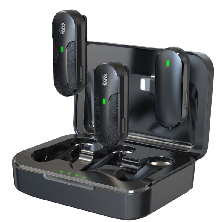  Foto - Microfono 2 En 1 Inalambrico  Ultra Mini Devia